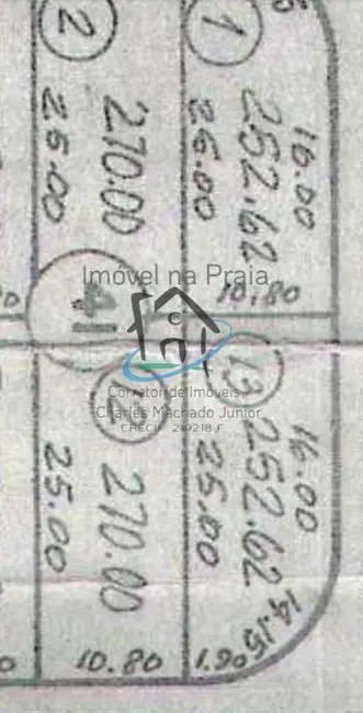 Foto 8 de Terreno / Lote à venda, 253m2 em Massaguaçu, Caraguatatuba - SP