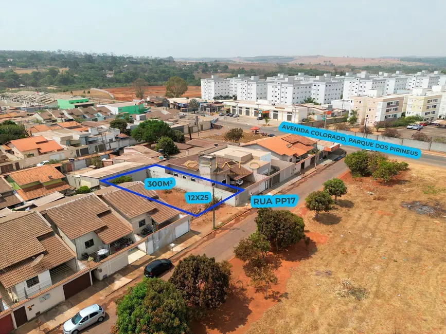 Foto 2 de Terreno / Lote à venda, 300m2 em Parque dos Pirineus, Anapolis - GO