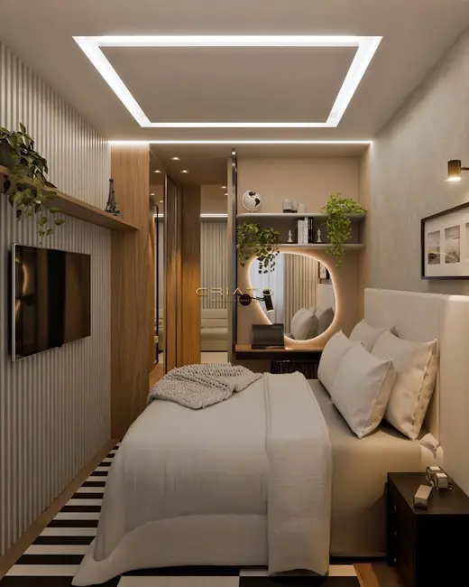 Foto 3 de Apartamento com 1 quarto à venda, 36m2 em Vila Santa Isabel, Anapolis - GO