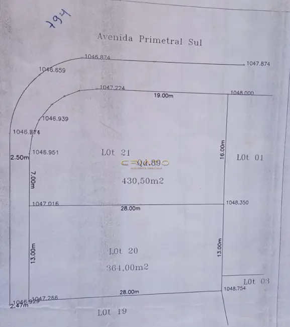 Foto 5 de Terreno / Lote à venda, 794m2 em Anápolis City, Anapolis - GO