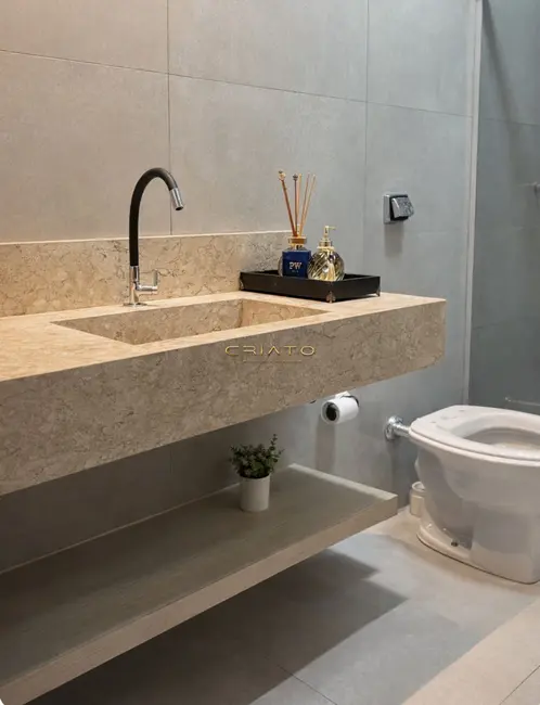 Foto 4 de Casa de Condomínio com 3 quartos à venda, 173m2 em Condomínio Terras Alpha Anápolis, Anapolis - GO