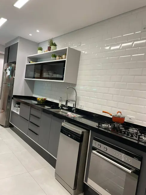 Foto 2 de Cobertura com 3 quartos à venda, 100m2 em Vila Scarpelli, Santo Andre - SP