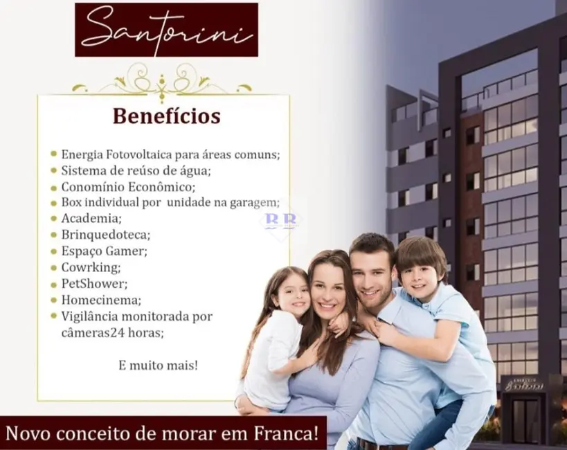 Foto 2 de Apartamento com 3 quartos à venda, 84m2 em Prolongamento Vila Industrial, Franca - SP