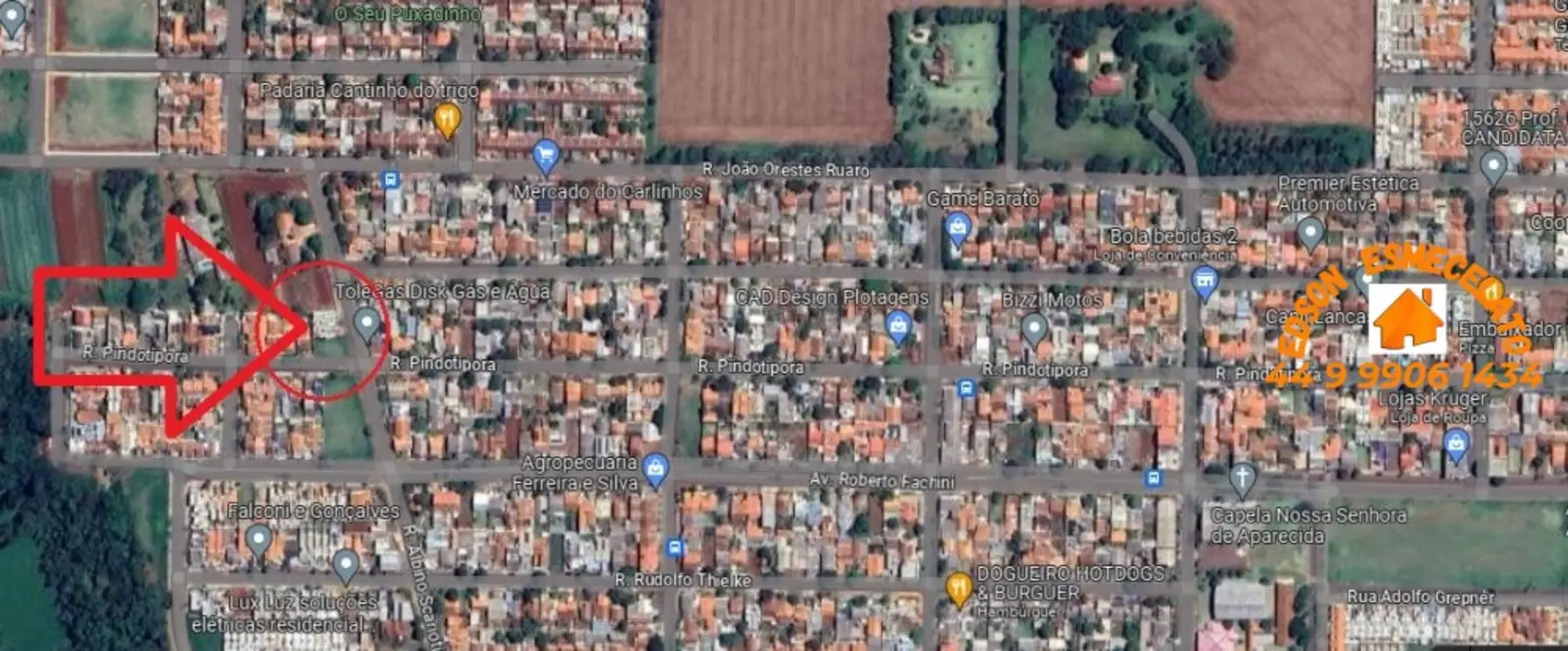Terreno / Lote à venda, 282m2 em Toledo - PR - imagem 2 Foto 2 de Terreno / Lote à venda, 282m2 em Toledo - PR