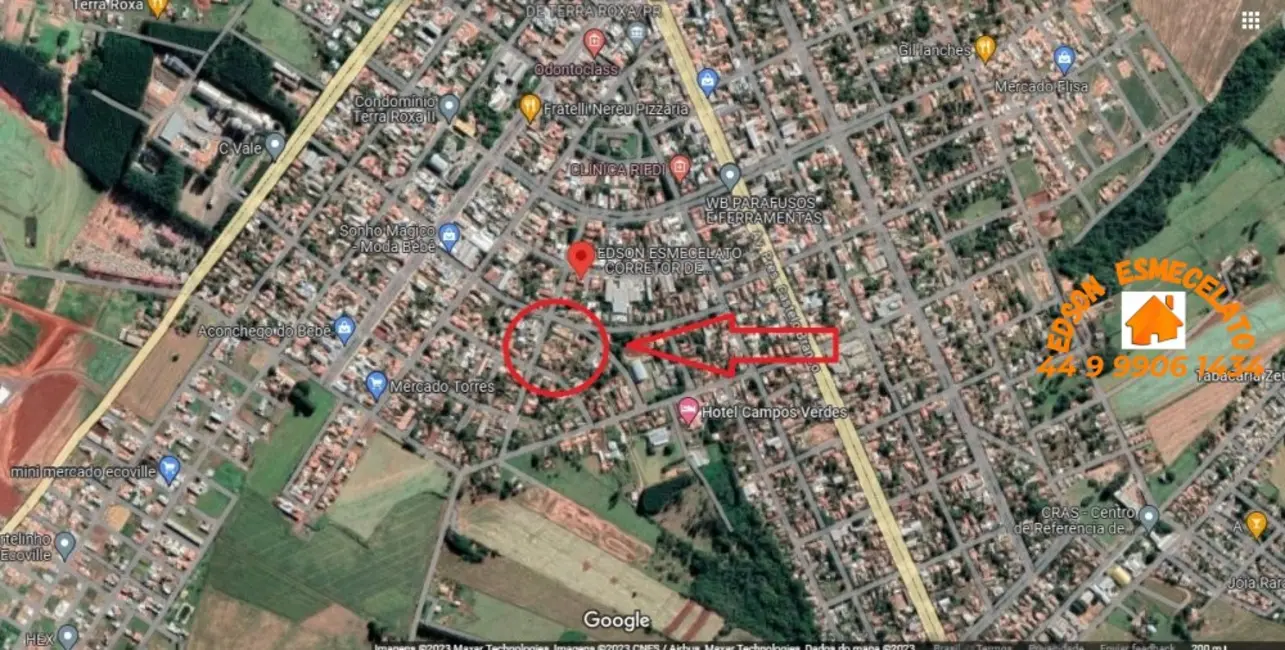 Terreno / Lote à venda, 700m2 em Centro, Terra Roxa - PR - imagem 2 Foto 2 de Terreno / Lote à venda, 700m2 em Centro, Terra Roxa - PR