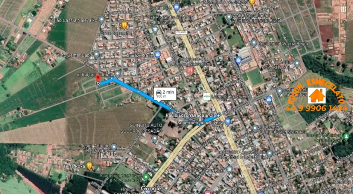 Terreno / Lote à venda, 325m2 em Terra Roxa - PR - imagem 2 Foto 2 de Terreno / Lote à venda, 325m2 em Terra Roxa - PR