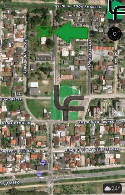 Foto 7 de Terreno / Lote à venda, 385m2 em Matinhos - PR