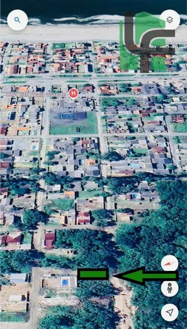 Foto 1 de Terreno / Lote à venda, 420m2 em Matinhos - PR
