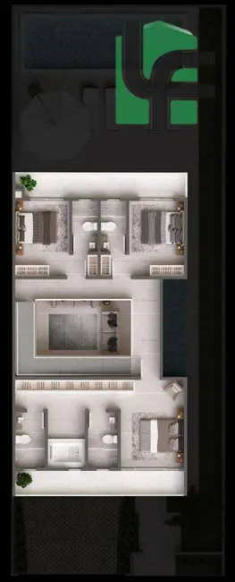 Foto 7 de Sobrado com 3 quartos à venda, 258m2 em Centro, Matinhos - PR