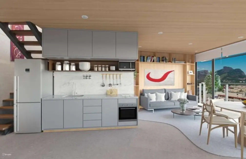 Foto 6 de Loft / Flat com 1 quarto à venda, 40m2 em Rio De Janeiro - RJ