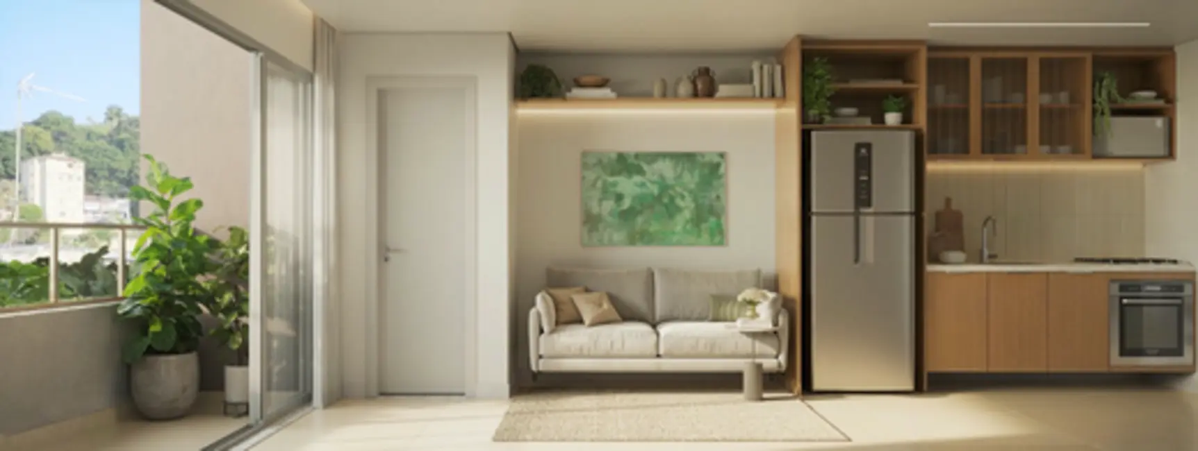 Foto 5 de Loft / Flat com 1 quarto à venda, 33m2 em Rio De Janeiro - RJ