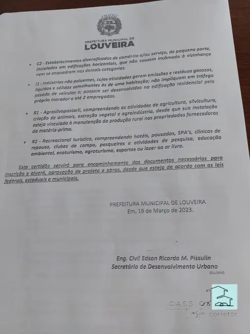 Foto 4 de Terreno / Lote à venda, 12000m2 em Louveira - SP