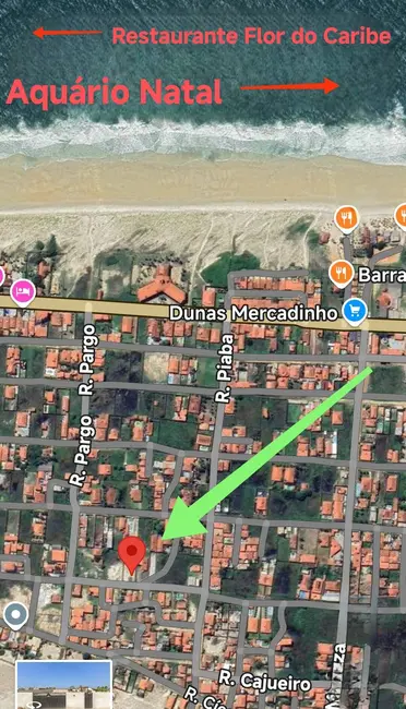 Foto 1 de Terreno / Lote à venda, 450m2 em Extremoz - RN