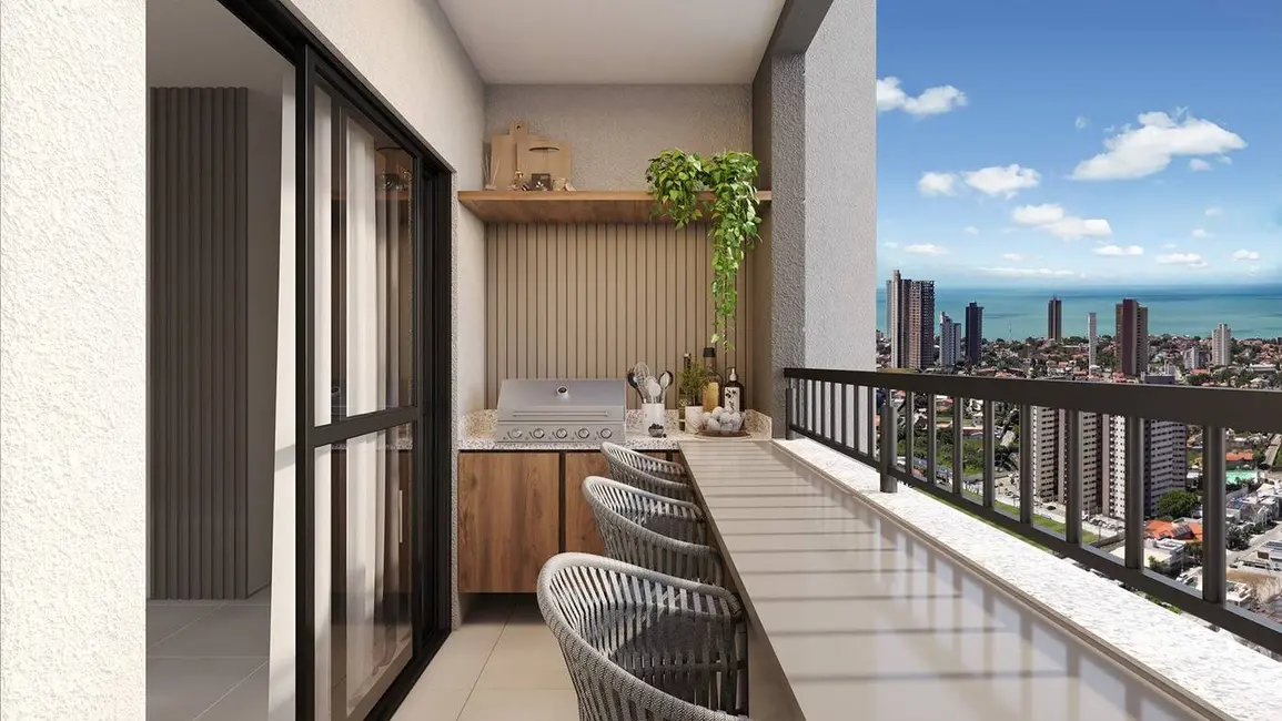 Foto 8 de Apartamento com 2 quartos à venda, 54m2 em Ponta Negra, Natal - RN