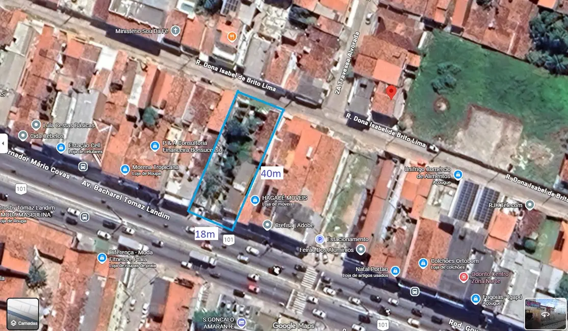 Foto 1 de Terreno / Lote à venda e para alugar, 720m2 em Novo Amarante, Sao Goncalo Do Amarante - RN