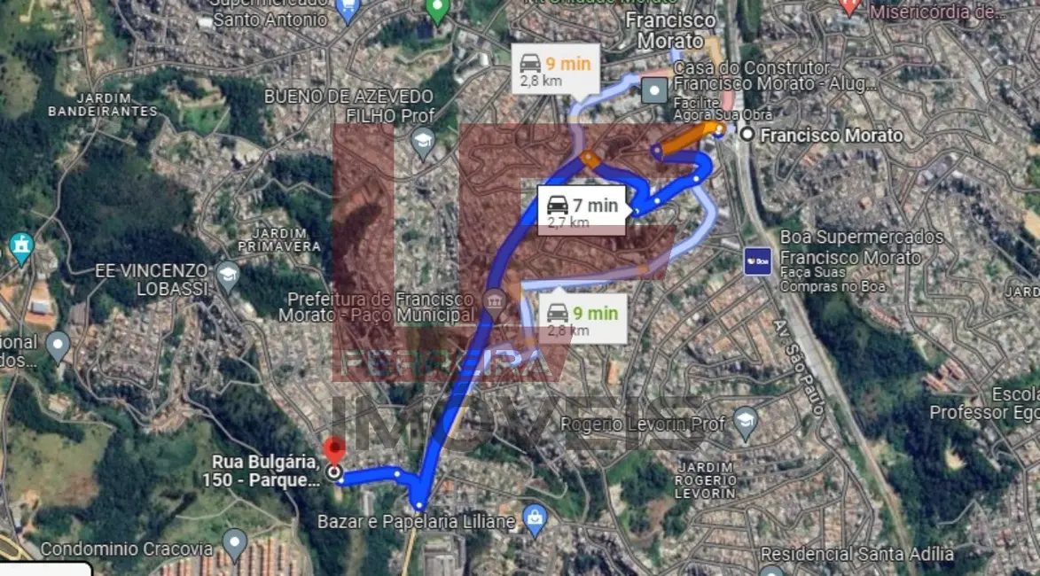 Terreno / Lote à venda, 330m2 em Parque Climateric Rolland, Francisco Morato - SP - imagem 5 Foto 5 de Terreno / Lote à venda, 330m2 em Parque Climateric Rolland, Francisco Morato - SP