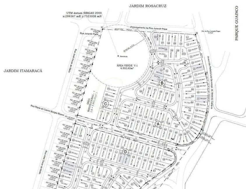 Foto 7 de Terreno / Lote à venda, 209m2 em Jardim Progresso, Mogi Guacu - SP