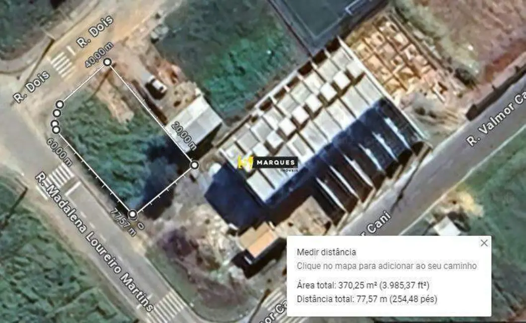 Foto 1 de Terreno / Lote à venda, 369m2 em Araquari - SC