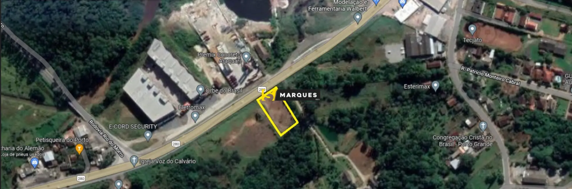 Foto 1 de Terreno / Lote à venda, 2310m2 em Araquari - SC