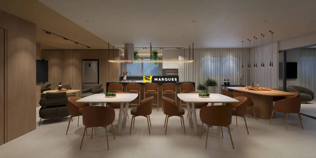 Foto 3 de Apartamento com 1 quarto à venda, 39m2 em América, Joinville - SC