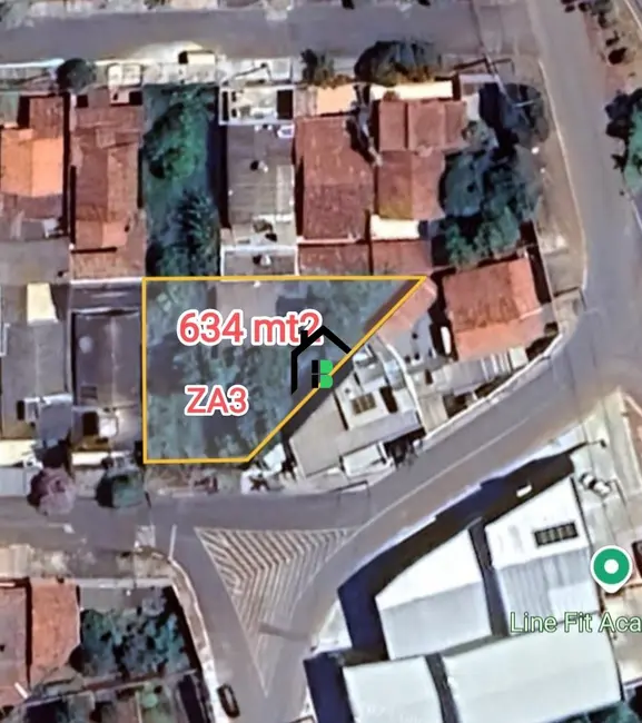 Foto 1 de Terreno / Lote à venda, 634m2 em Caramuru, Patos De Minas - MG
