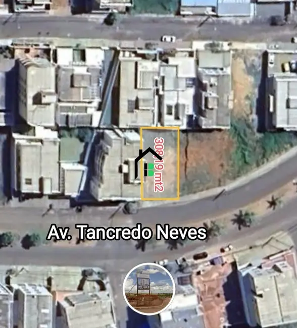 Foto 1 de Terreno / Lote à venda, 308m2 em Ipanema, Patos De Minas - MG