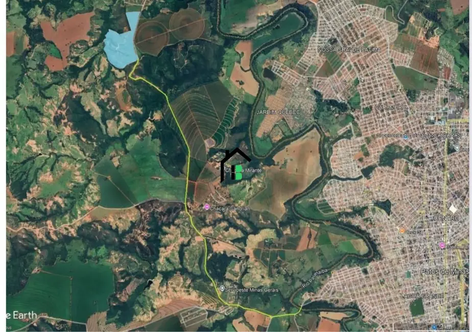 Foto 2 de Fazenda / Haras com 4 quartos à venda, 450000m2 em Área Rural de Patos de Minas, Patos De Minas - MG