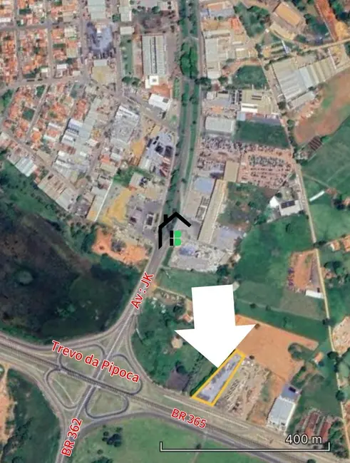 Terreno / Lote à venda, 4912m2 em Distrito Industrial I, Patos De Minas - MG - imagem 3 Foto 3 de Terreno / Lote à venda, 4912m2 em Distrito Industrial I, Patos De Minas - MG