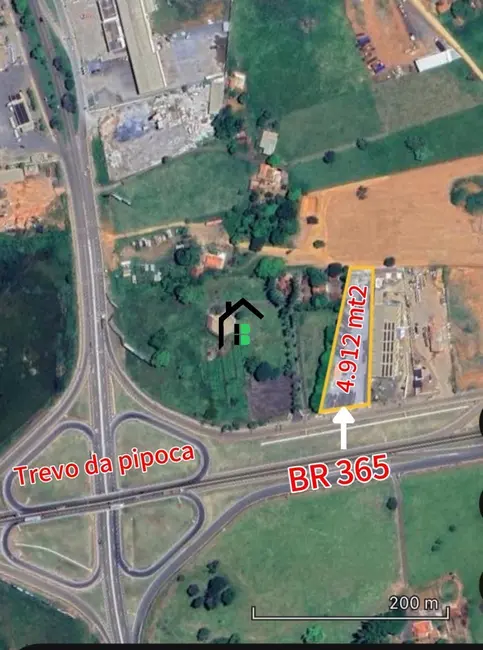 Foto 1 de Terreno / Lote à venda, 4912m2 em Distrito Industrial I, Patos De Minas - MG