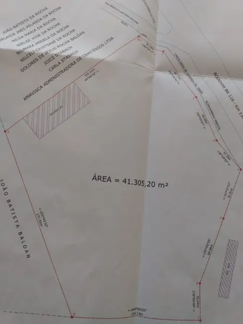 Terreno / Lote à venda, 41000m2 em Estados, Fazenda Rio Grande - PR - imagem 6 Foto 6 de Terreno / Lote à venda, 41000m2 em Estados, Fazenda Rio Grande - PR