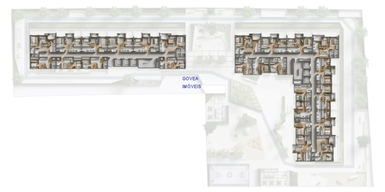 Foto 3 de Apartamento com 2 quartos à venda, 27m2 em Novo Mundo, Curitiba - PR