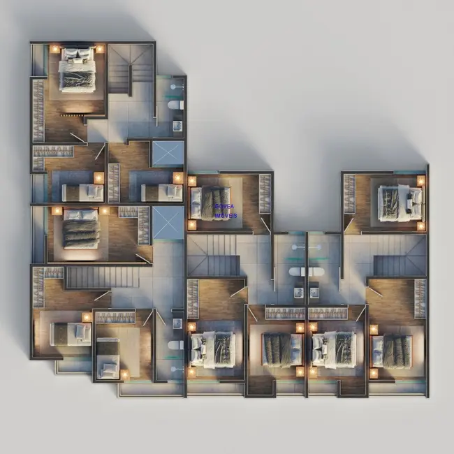 Casa com 3 quartos à venda, 88m2 em Cidade Industrial, Curitiba - PR - imagem 7 Foto 7 de Casa com 3 quartos à venda, 88m2 em Cidade Industrial, Curitiba - PR