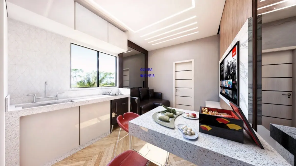 Foto 2 de Apartamento com 1 quarto à venda, 28m2 em Guaíra, Curitiba - PR