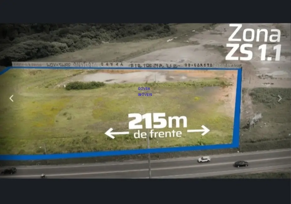 Foto 3 de Terreno / Lote à venda, 18620m2 em Cidade Industrial, Curitiba - PR