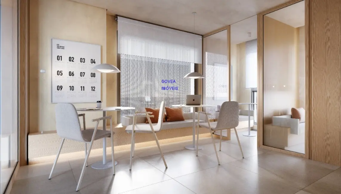 Foto 9 de Apartamento com 1 quarto à venda, 32m2 em Mercês, Curitiba - PR