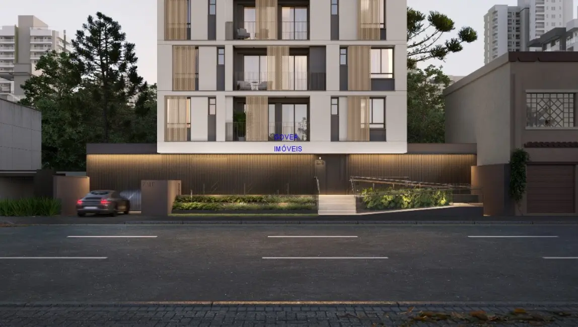 Foto 2 de Apartamento com 1 quarto à venda, 32m2 em Mercês, Curitiba - PR