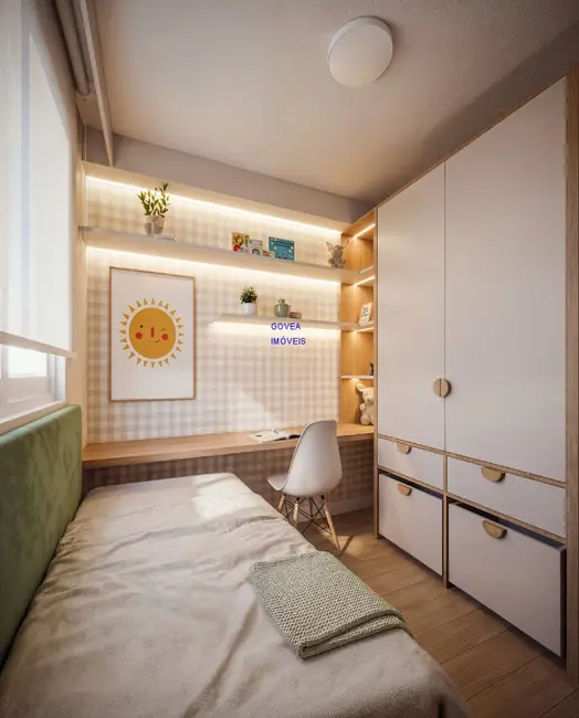 Apartamento com 2 quartos à venda, 44m2 em Hauer, Curitiba - PR - imagem 5 Foto 5 de Apartamento com 2 quartos à venda, 44m2 em Hauer, Curitiba - PR