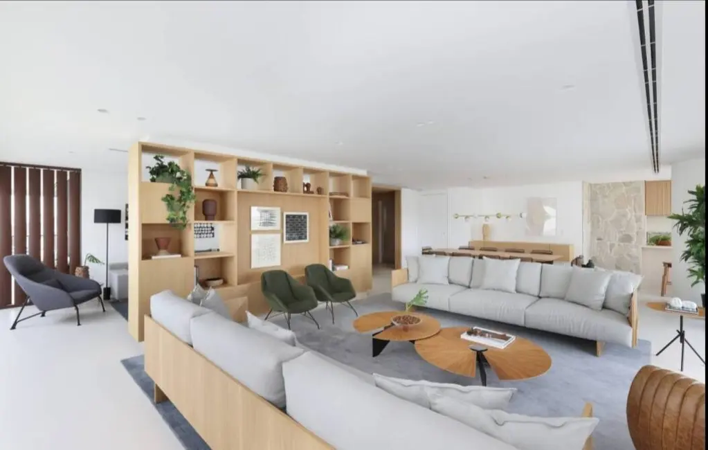 Apartamento com 4 quartos à venda, 251m2 em Vila Nova Conceição, São Paulo - SP - imagem 5 Foto 5 de Apartamento com 4 quartos à venda, 251m2 em Vila Nova Conceição, São Paulo - SP