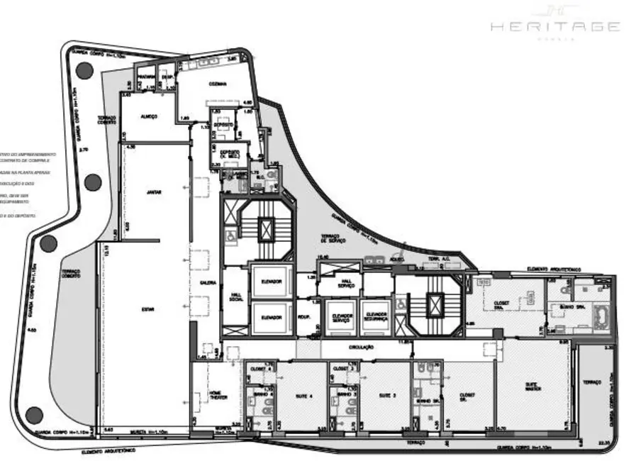 Foto 2 de Apartamento com 4 quartos à venda, 570m2 em Itaim Bibi, São Paulo - SP