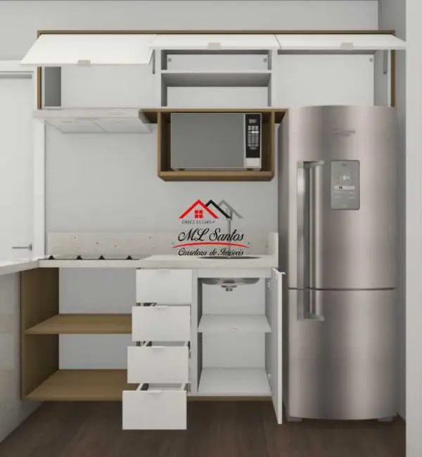 Apartamento com 1 quarto à venda, 43m2 em São Paulo - SP - imagem 7 Foto 7 de Apartamento com 1 quarto à venda, 43m2 em São Paulo - SP