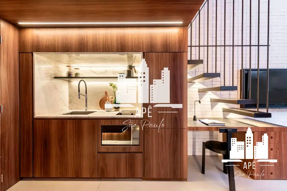 Foto 3 de Apartamento com 1 quarto à venda, 24m2 em Moema, São Paulo - SP