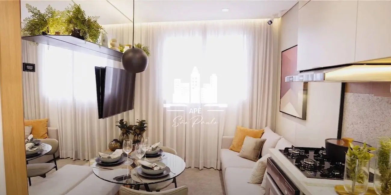 Foto 1 de Apartamento com 2 quartos à venda, 32m2 em Jardim Caravelas, São Paulo - SP