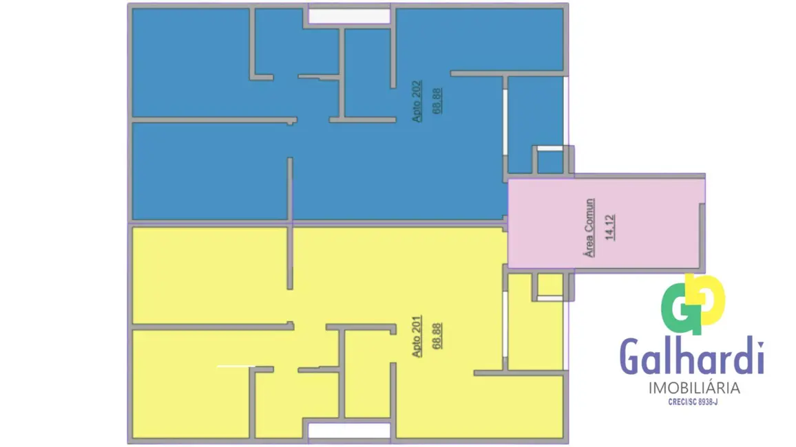 Foto 4 de Apartamento com 2 quartos à venda em Itapema do Norte, Itapoa - SC