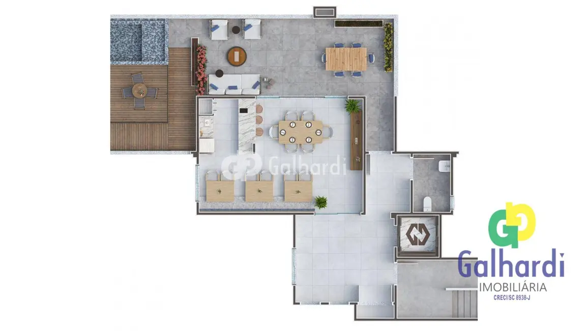 Foto 7 de Apartamento com 3 quartos à venda em Itapoa - SC