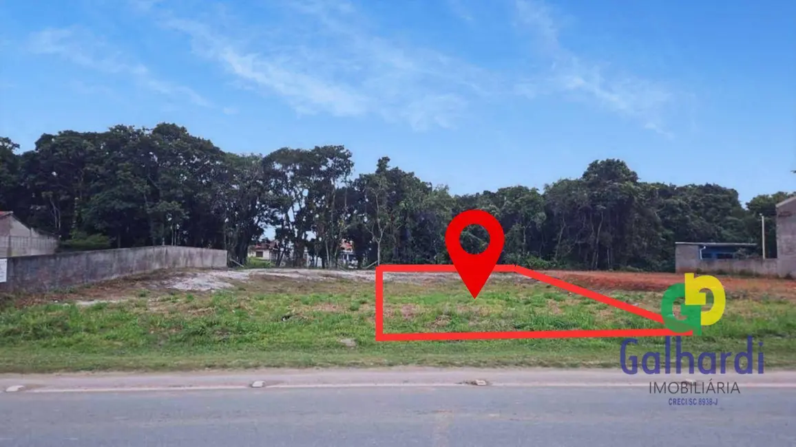 Foto 1 de Terreno / Lote à venda, 490m2 em Itapoa - SC
