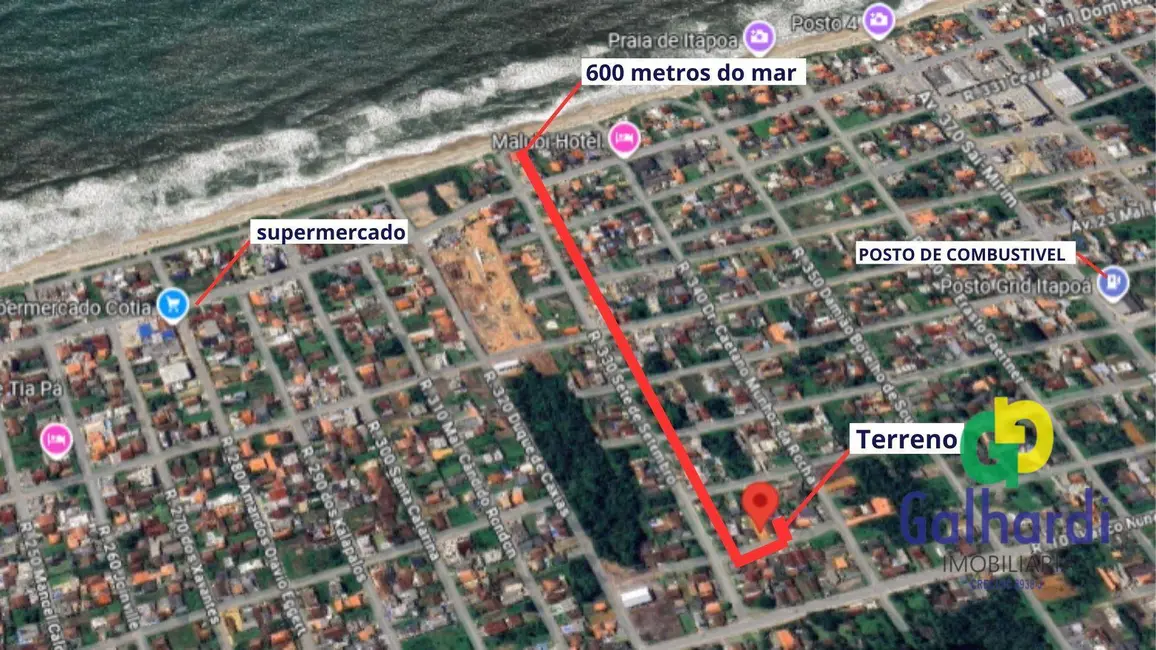 Terreno / Lote à venda, 180m2 em Itapoa - SC - imagem 1 Foto 1 de Terreno / Lote à venda, 180m2 em Itapoa - SC