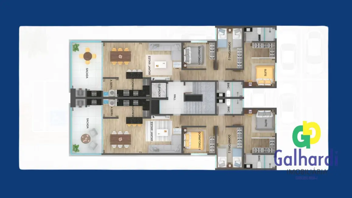 Foto 6 de Apartamento com 4 quartos à venda, 186m2 em Itapema do Norte, Itapoa - SC