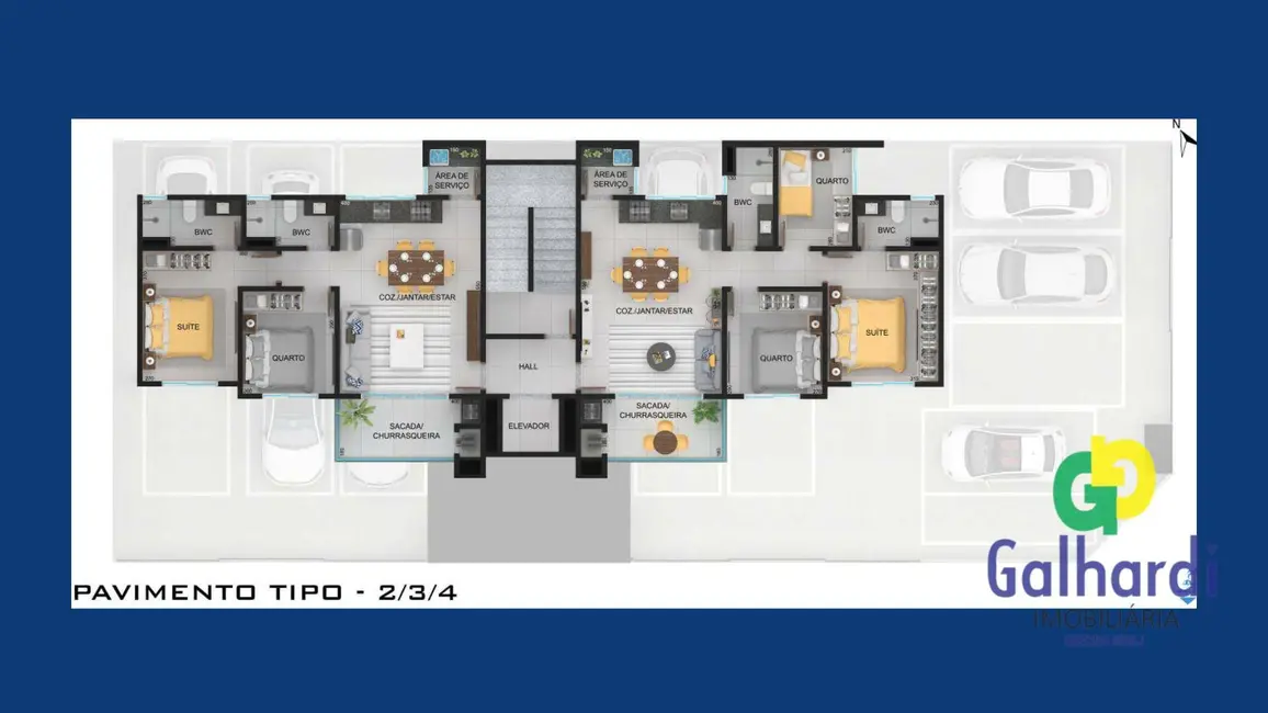 Foto 6 de Apartamento com 2 quartos à venda em Itapema do Norte, Itapoa - SC