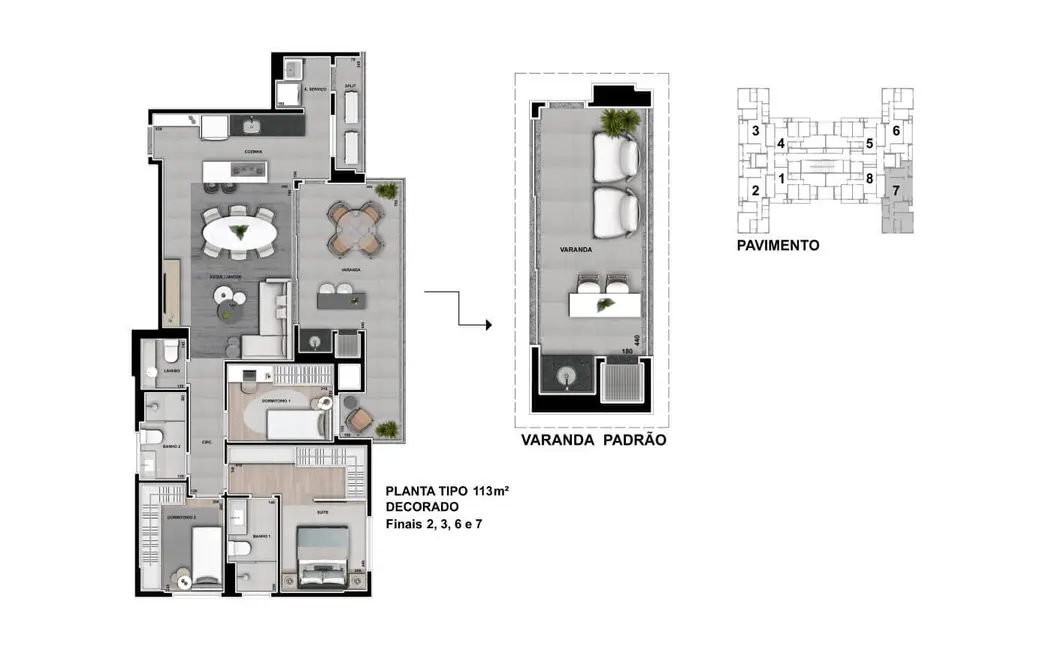 Apartamento com 3 quartos à venda, 88m2 em Cidade Alta, Cuiaba - MT - imagem 9 Foto 9 de Apartamento com 3 quartos à venda, 88m2 em Cidade Alta, Cuiaba - MT