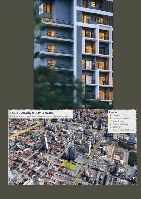 Foto 7 de Apartamento com 1 quarto à venda, 24m2 em Bosque da Saúde, Cuiaba - MT